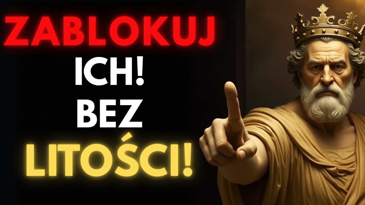 NIE DAWAJ IM DRUGIEJ SZANSY – ZRANILI CIĘ CELOWO - STOICYZM