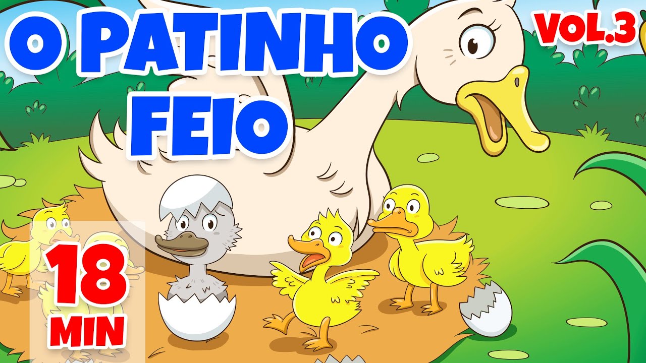 O Patinho Feio Historia completa Vol.3 - Giramille 18 min | Desenho Animado Musical