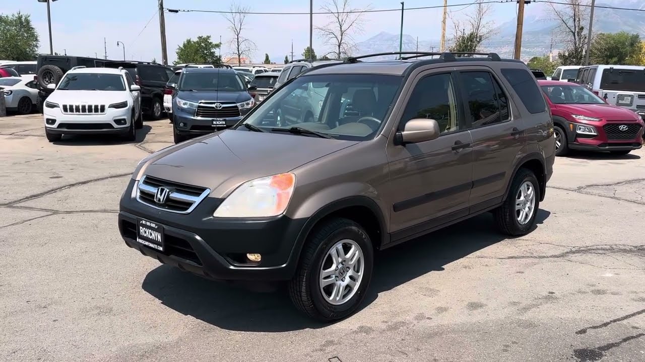 Honda CR-V EX 2004 года выпуска, пробег 135 000 миль, коричневый цвет кузова, бежевый салон, полн...