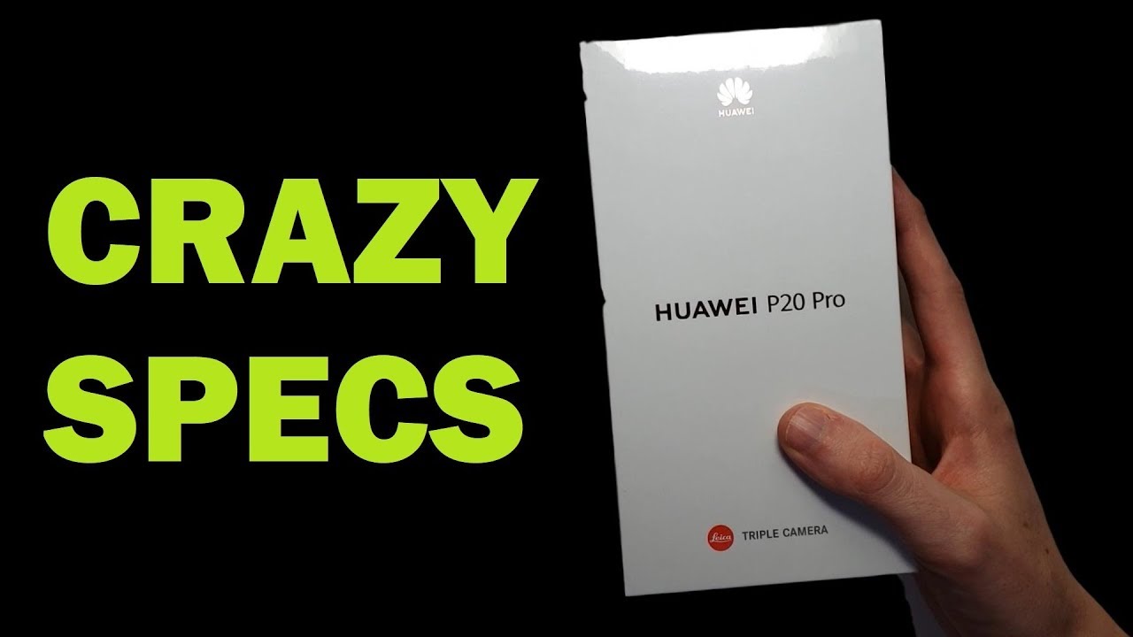 HUAWEI P20 PRO UNBOXING!!