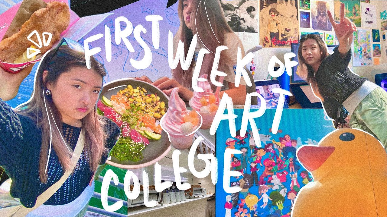 first week of animation college!! | school vlog | toronto duck festival