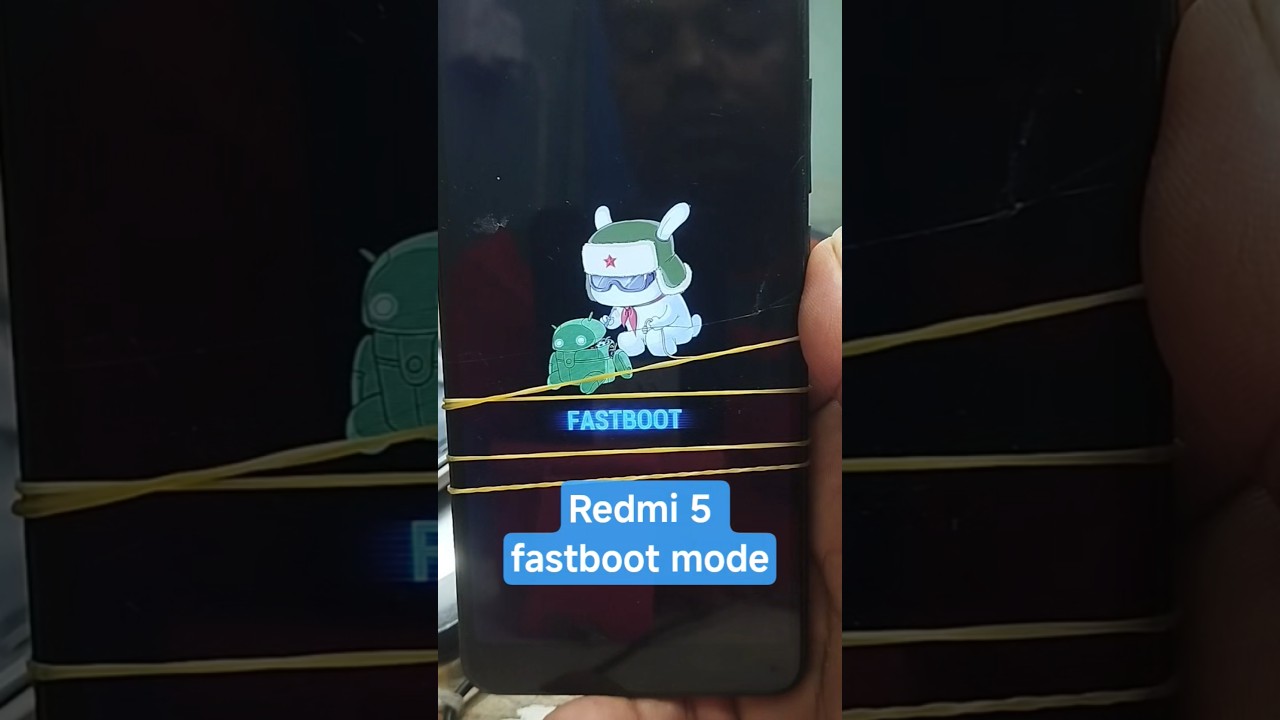Xiaomi Redmi 5 fastboot mode #shortvideo