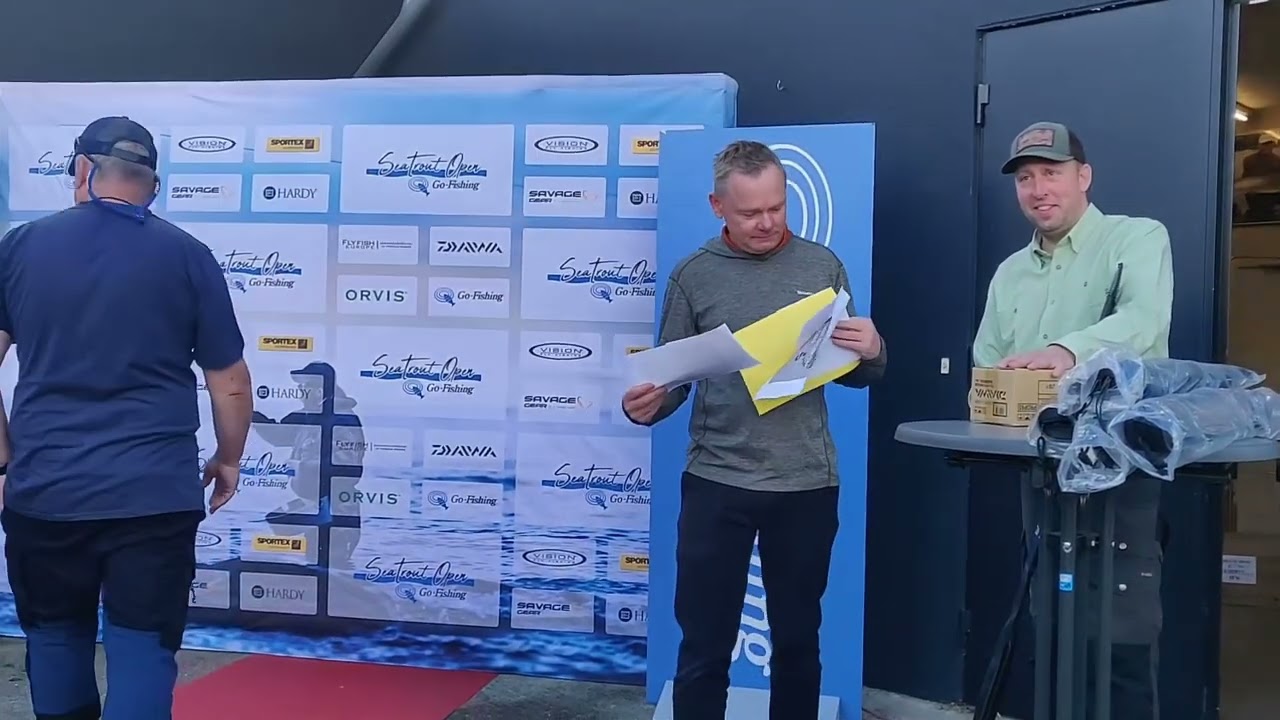Seatrout open efterår 2024 blev til en 4 plads
