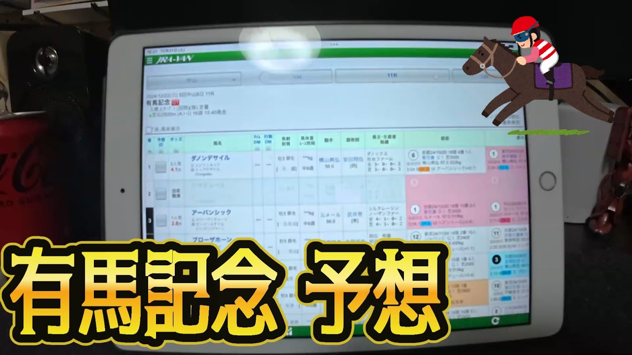 【2024競馬GⅠ】有馬記念予想 5頭BOX勝負！！