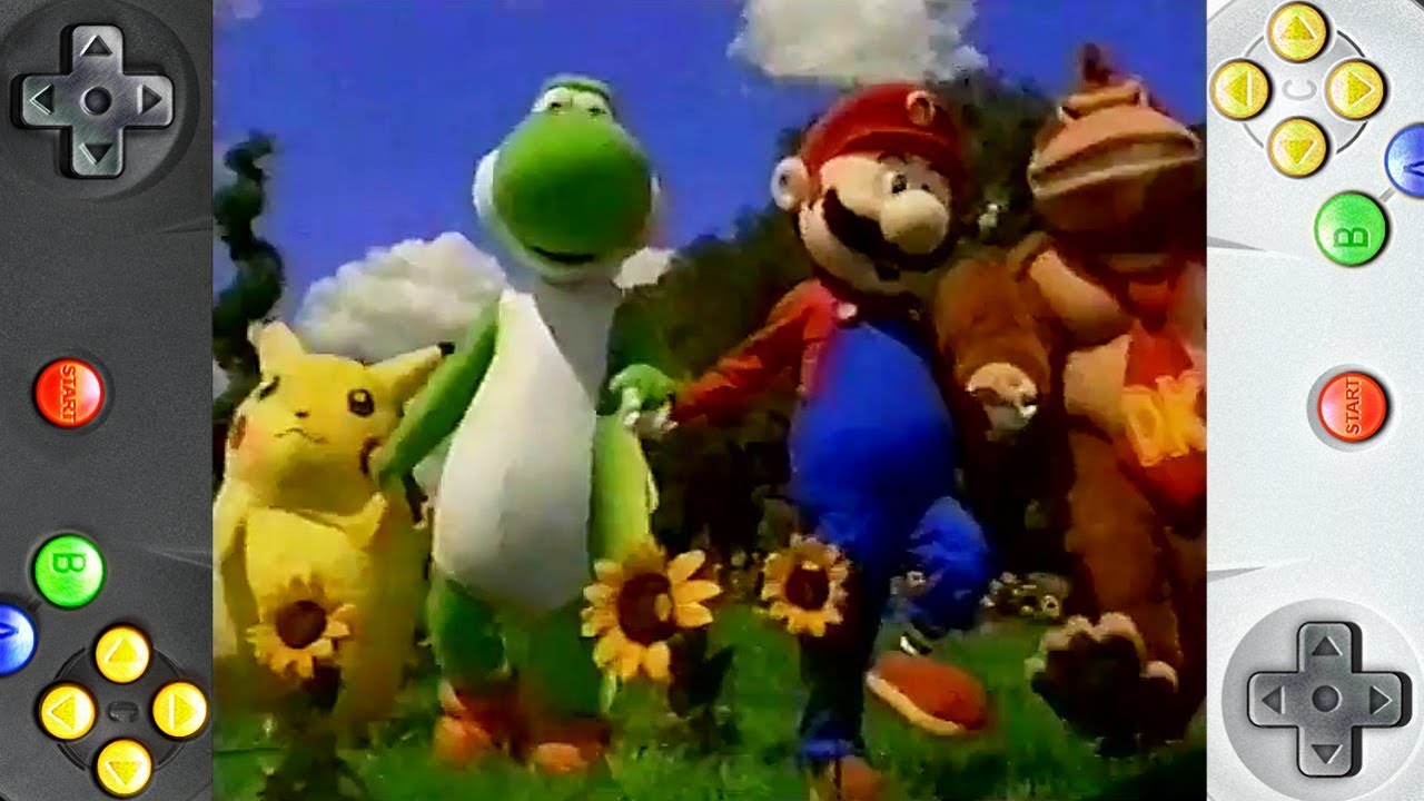 Super Smash Bros. "Happy Together" (Nintendo64\N64\Commercial)