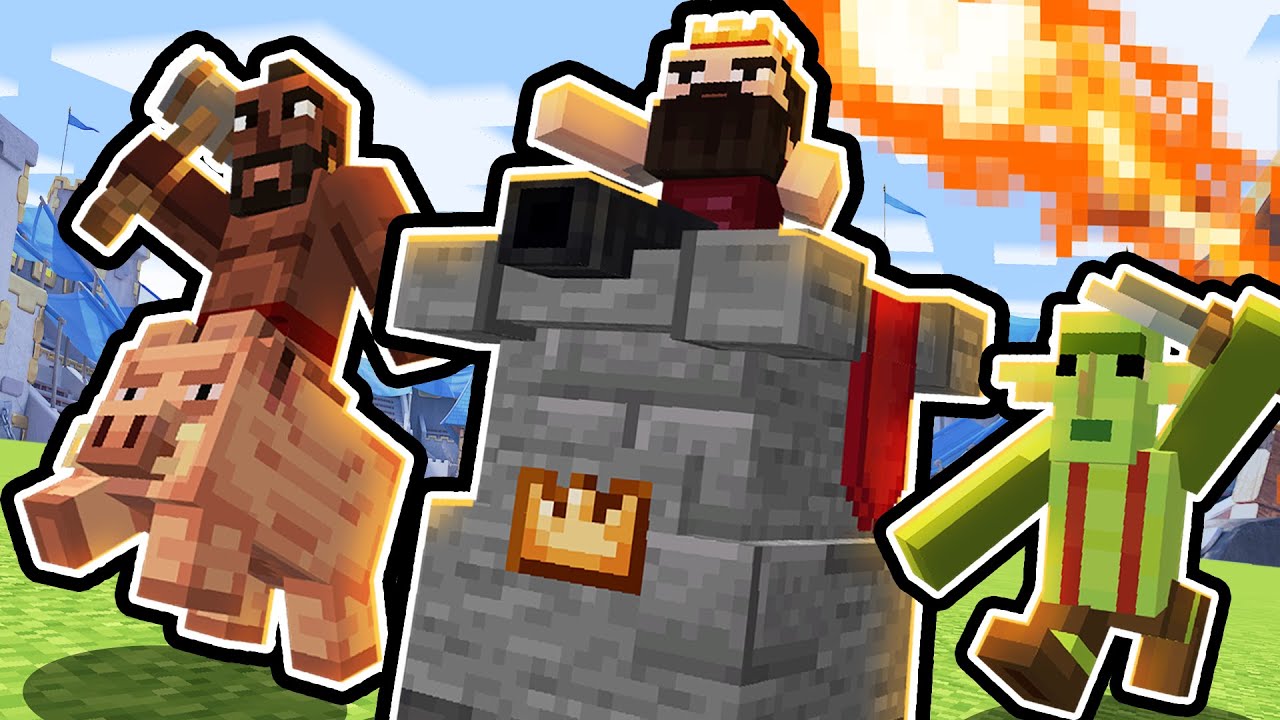 I Coded Clash Royale in Minecraft