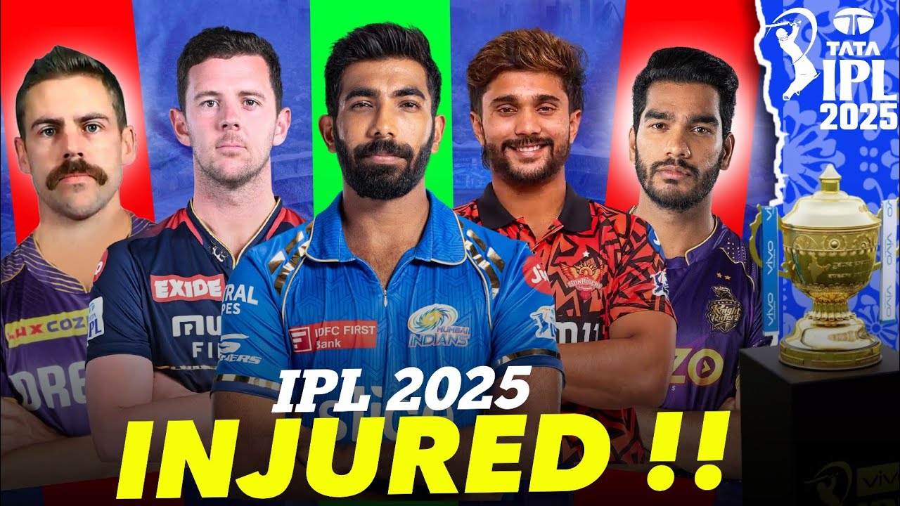 IPL 2025 Players Injury Updates | Bumrah & Reddy is Fit or Not 🤔 | RJ Cricinfo