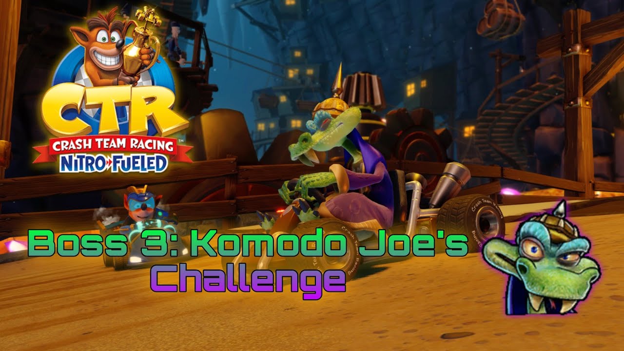 CTR Crash Team Racing Nitro Fueled (PS4/PS5) Boss 3: Komodo Joe's Challenge