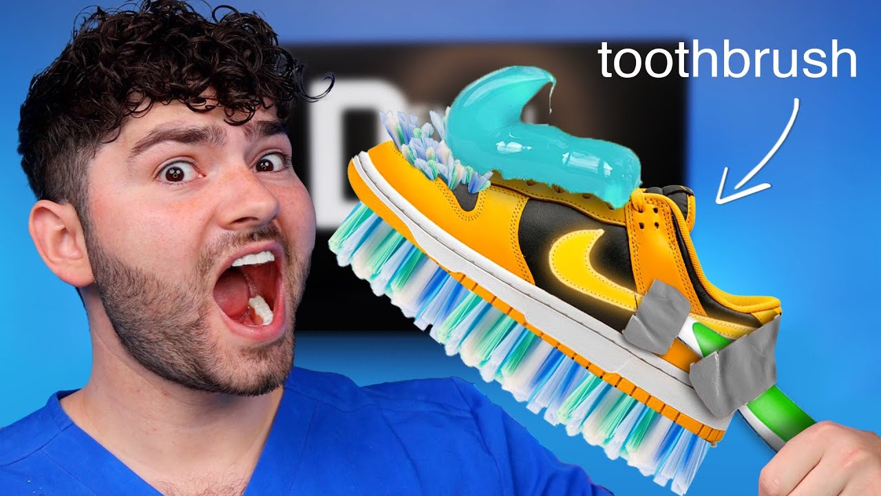 I Invented the Shoe Toothbrush!?