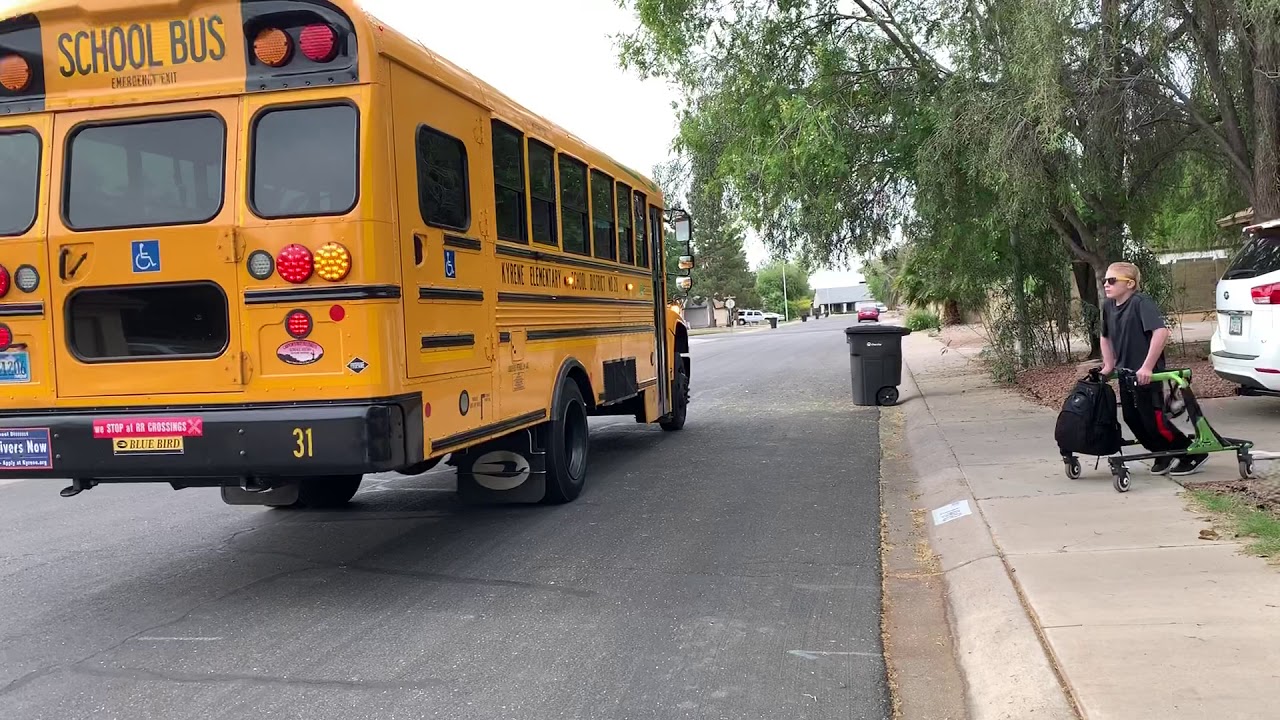 Almost too cool for ...the school bus!