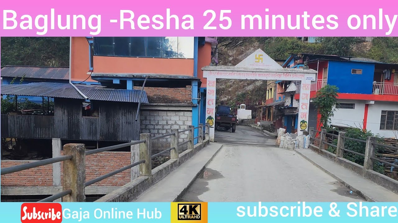 Baglung to Resha Road 