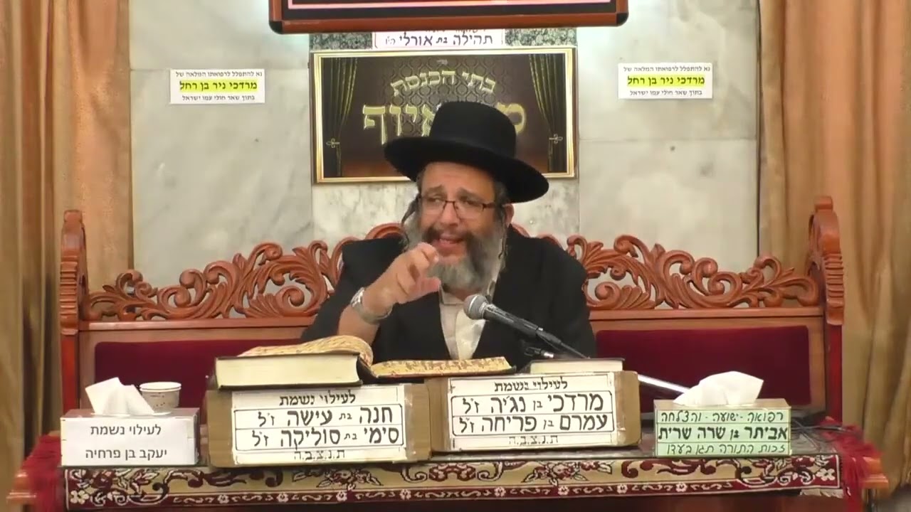 הרב יובל שי ביטון הלכות שבת