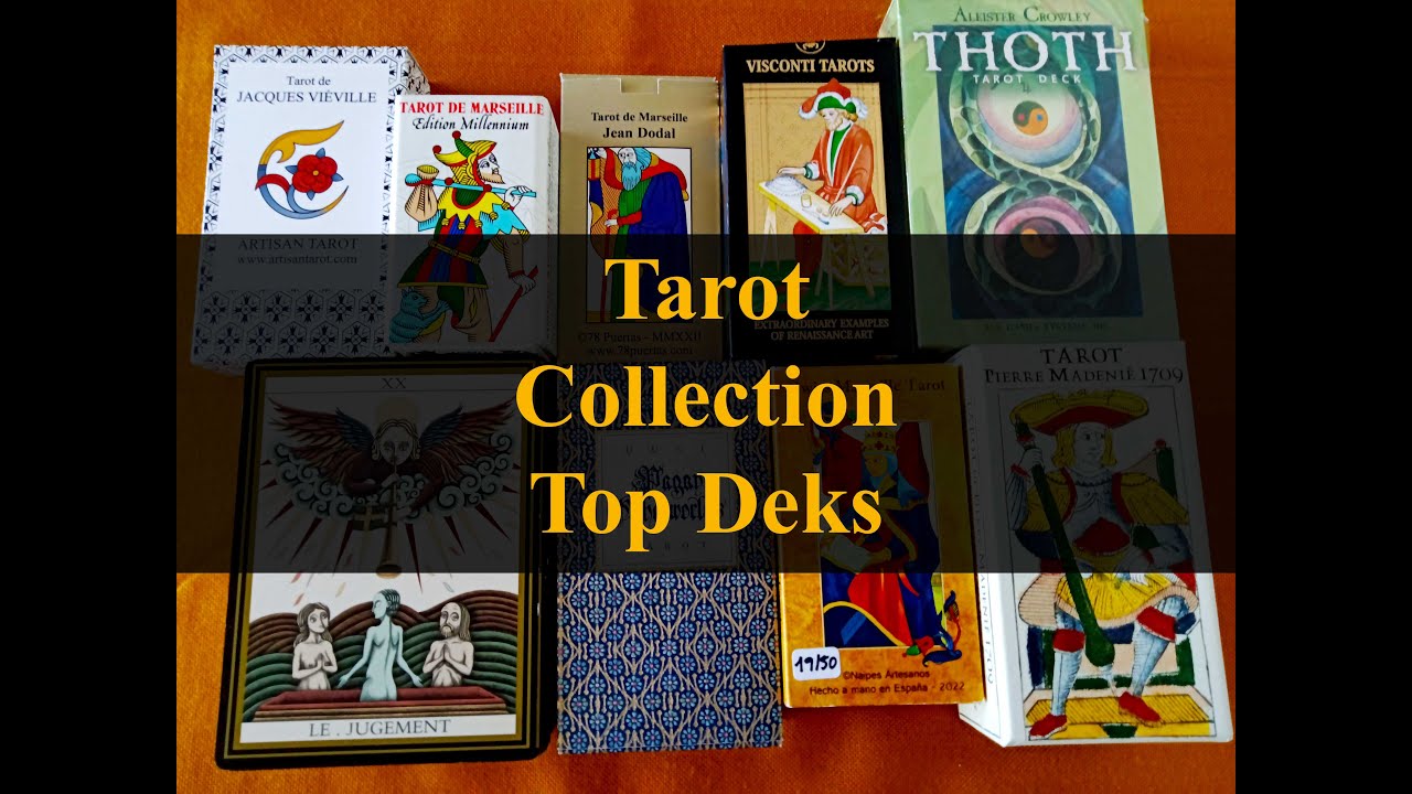 TAROT COLLECTION TOP DECKS ❤️🥰 - A COMMUNITY CHALLENGE - 