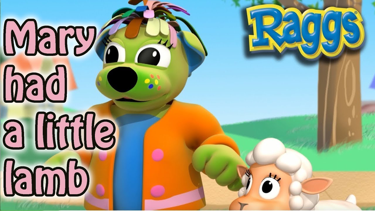 Mary had a little lamb Sing Along 🐑 Nursery Rhymes and Songs for Kids | Raggs TV