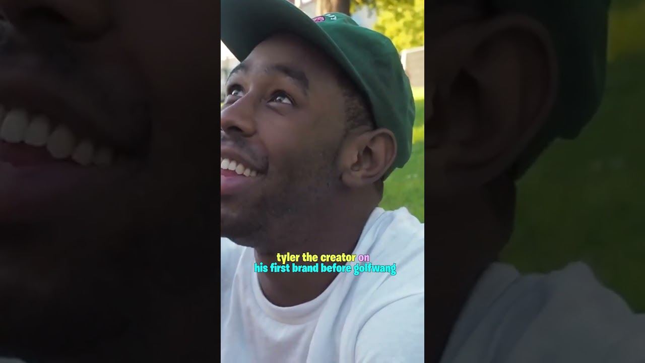 Tyler The Creator on his first brand before GolfWang 🌠🐝