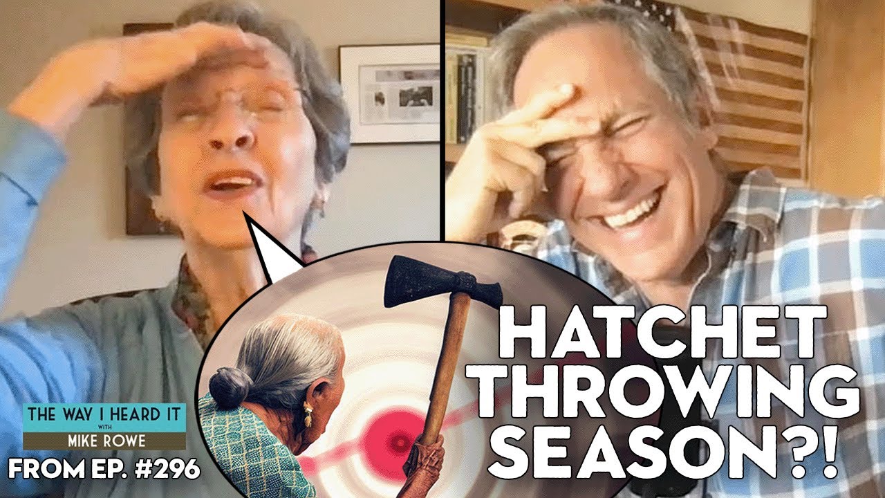 Mike Rowe's Coffee with Mom: It's Hatchet Throwing Season?! | The Way I Heard It