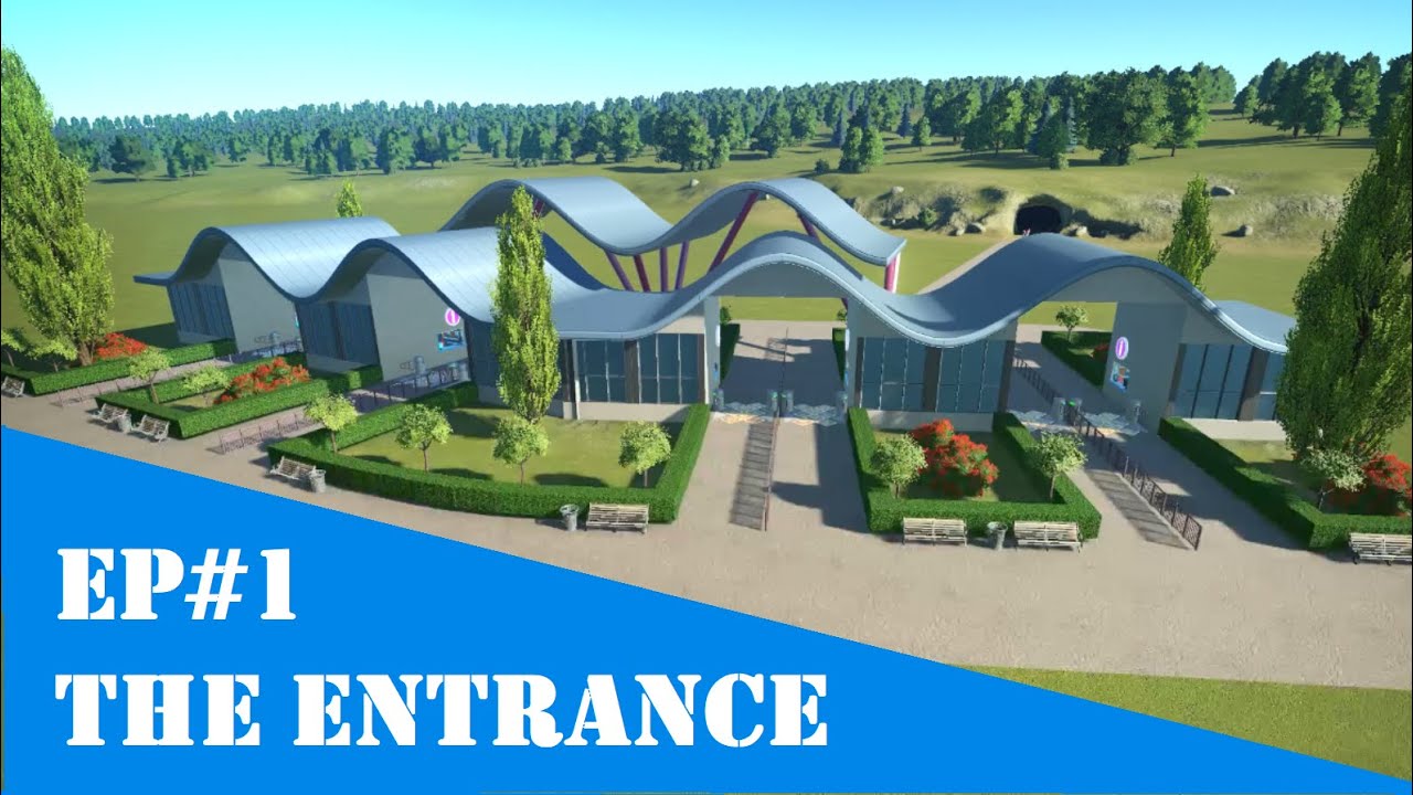 Planet Coaster. Ep #1 The Entrance