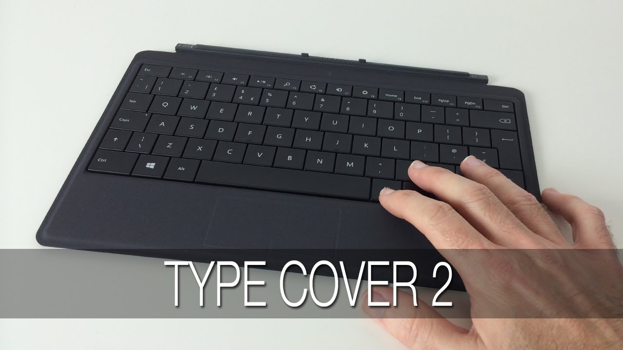 Microsoft Surface Type Cover 2 Unboxing & First Look