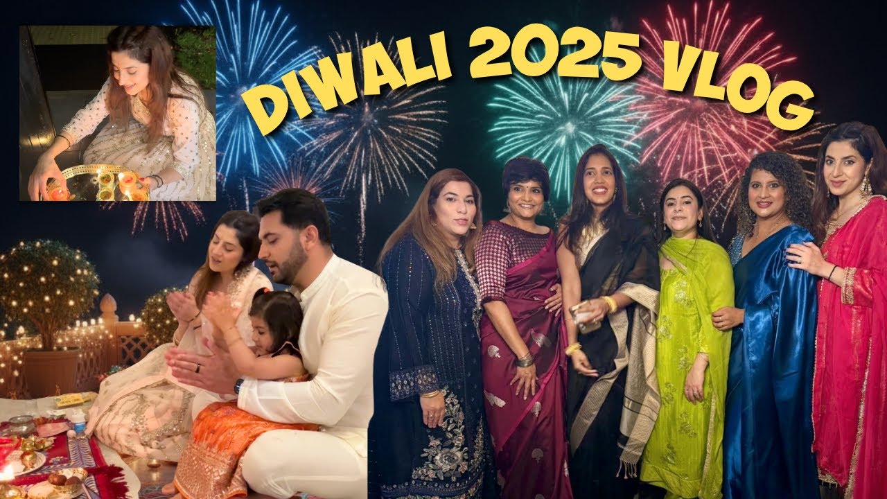 DIWALI VLOG! Ultimate CELEBRATIONS with Friends & Family! 🎆