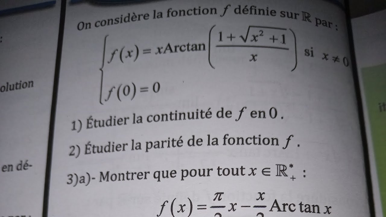2 bac sm continuité devoir 8 page 66