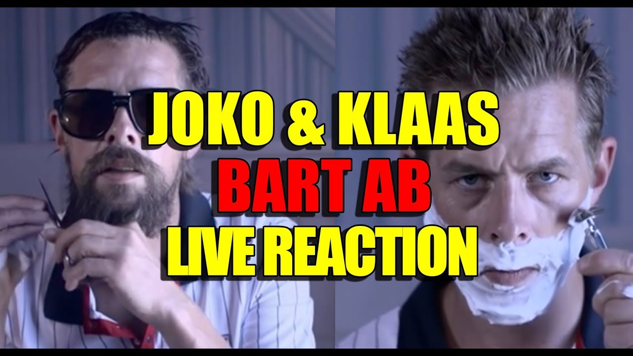 JOKO & KLAAS BART AB 😂 - LIVE REACTION | BART ANALYSE | BARTMANN