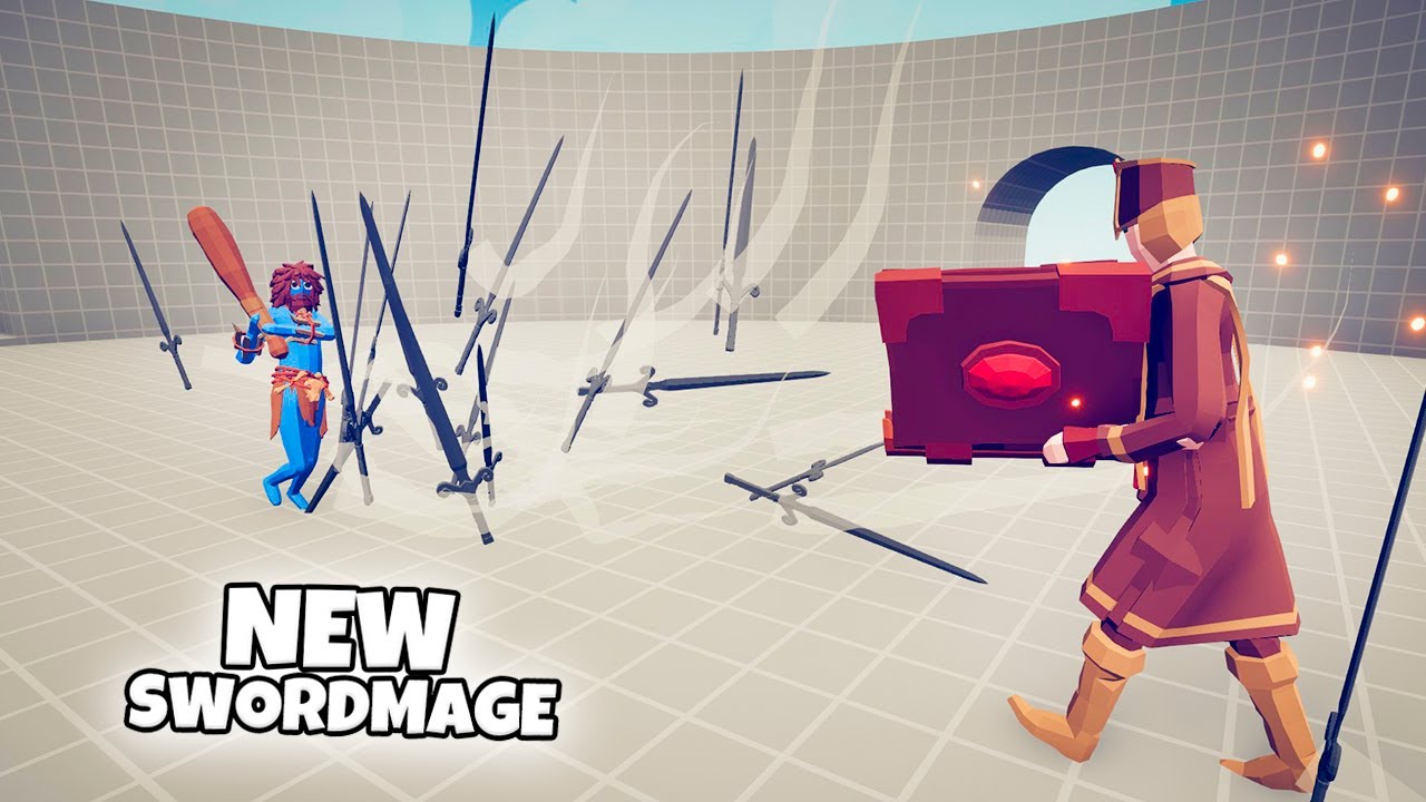 NEW SWORDMAGE 1 vs 1 UNITS | TABS Totally Accurate Battle Simulator
