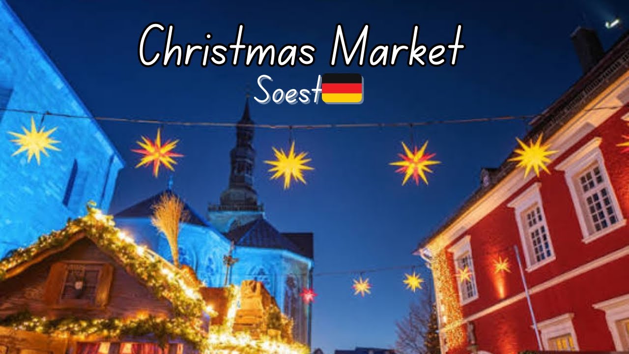 Волшебная рождественская ярмарка в Зосте, Германия 🇩🇪