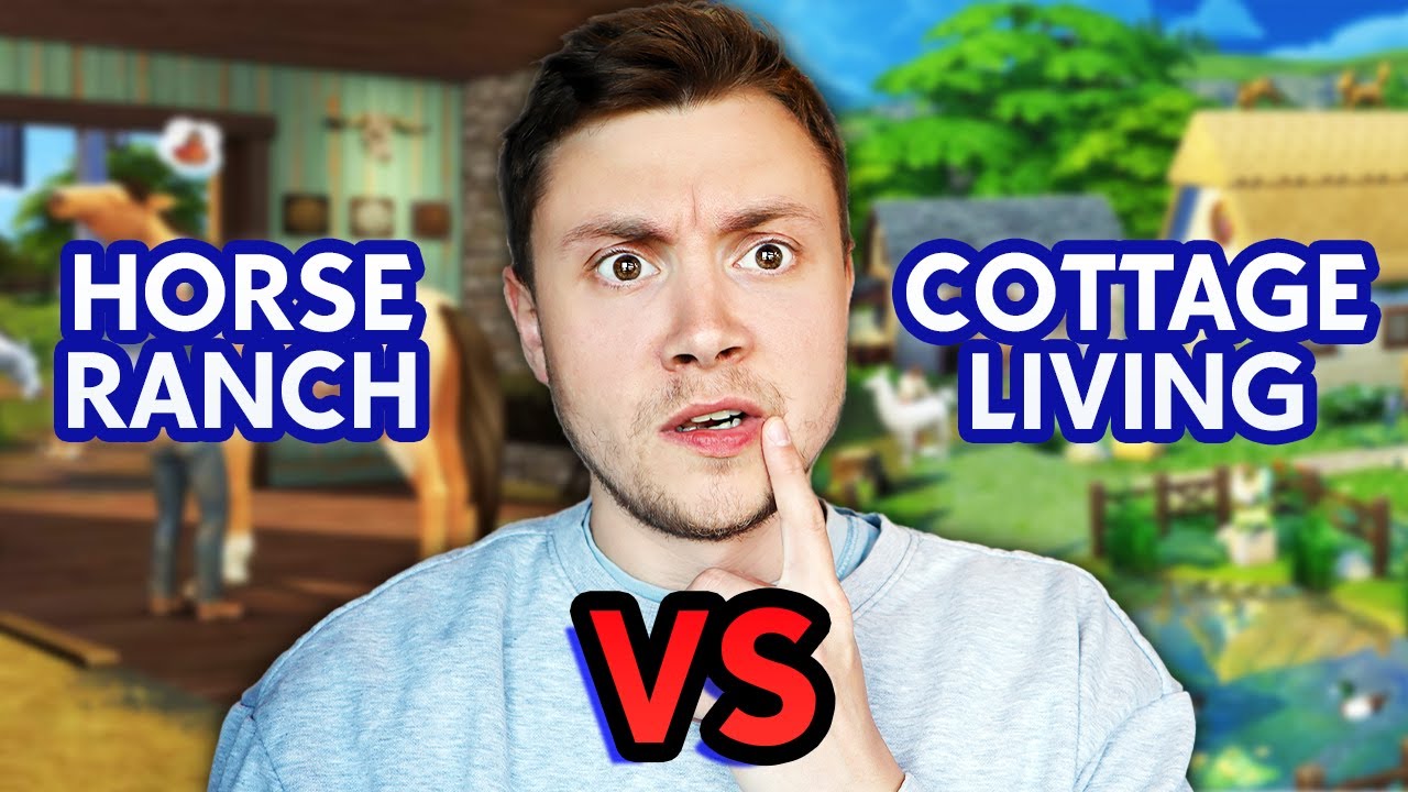 The Sims 4: Конное ранчо или Жизнь в коттедже... что на самом деле лучше?