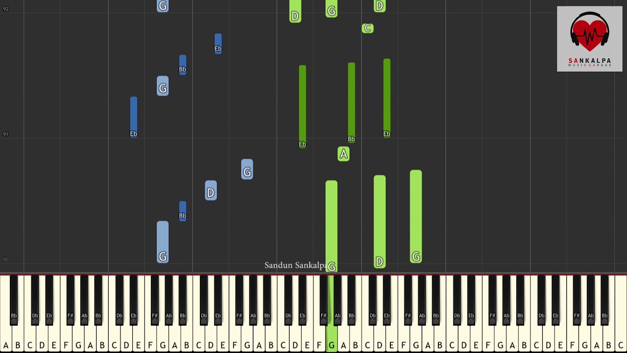 Sara Sande - Piano Tutorial