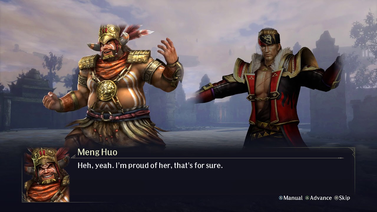 Warriors Orochi 4 - Camp Lines - Meng Huo