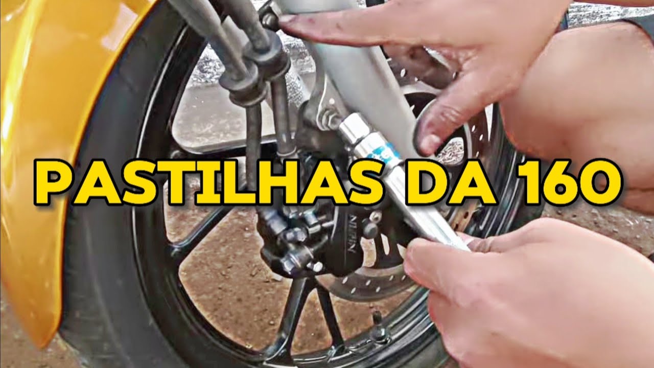 Dicas de como trocar a pastilha de freio da Titan 160 Fan 160 passo a passo ✅