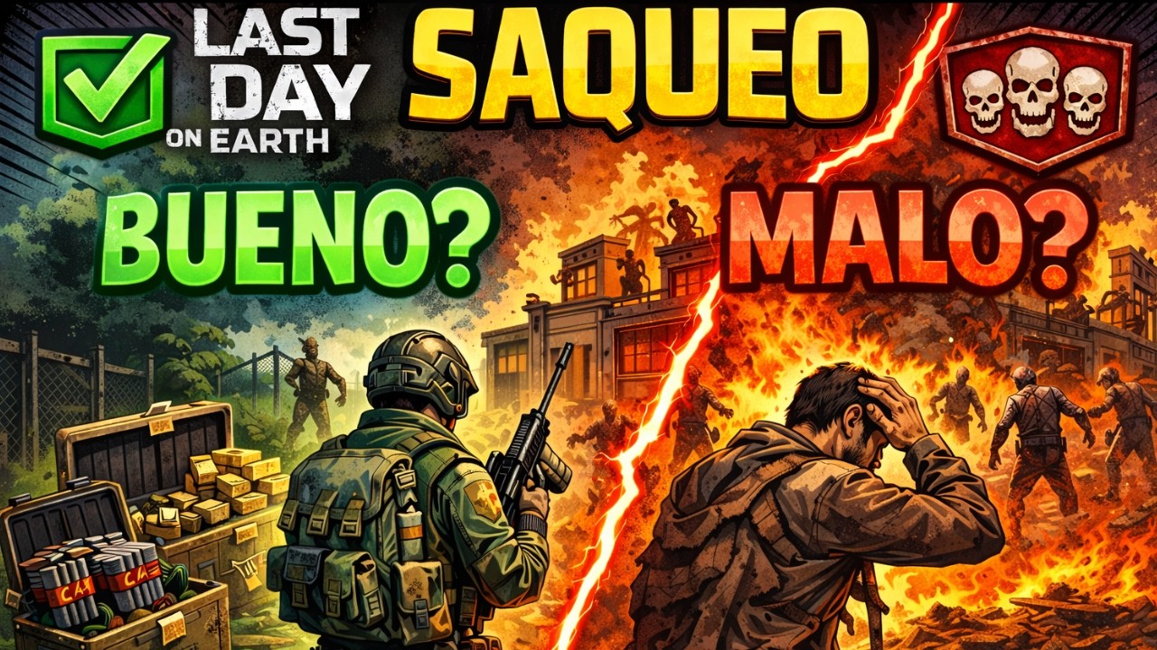 SAQUEO: ¿TE HACES RICO O LO PIERDES TODO? 💀 | Last Day on Earth