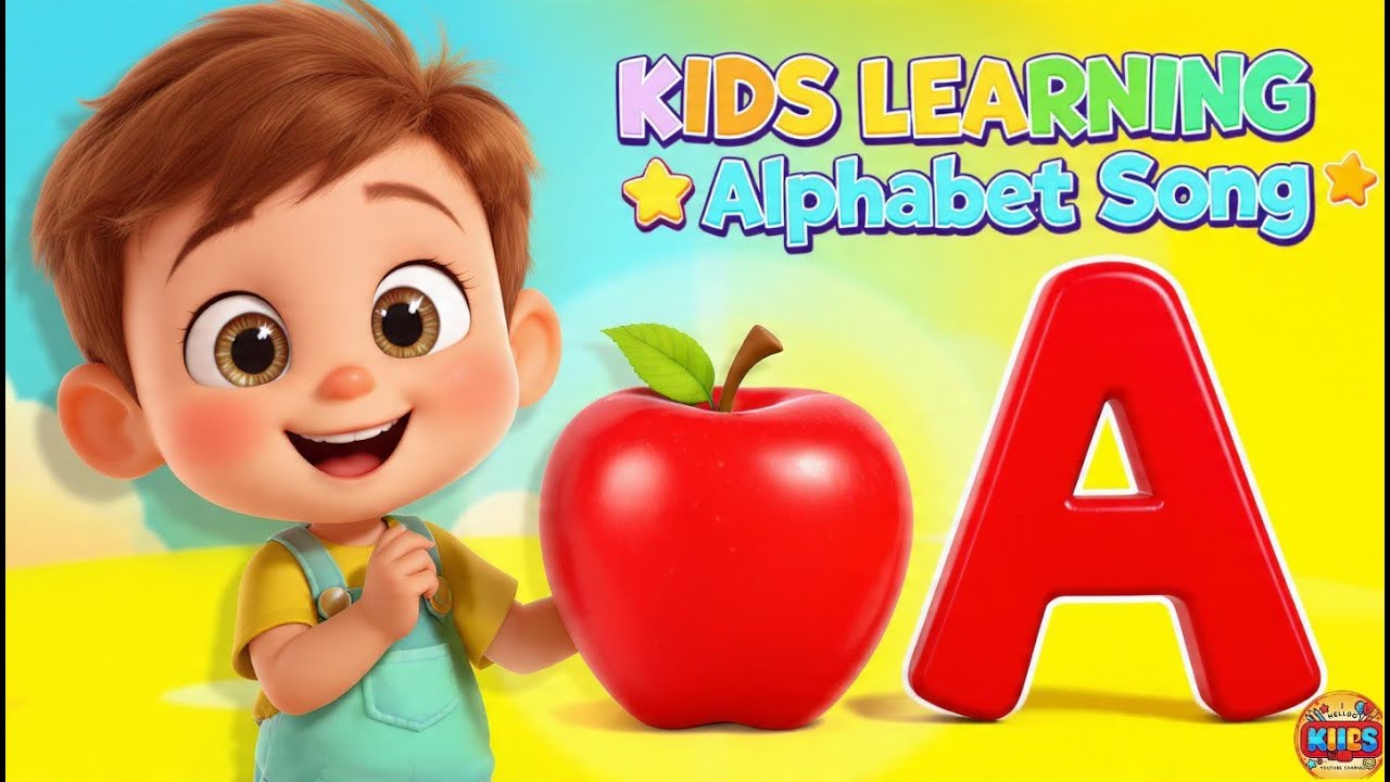 🔺 Shapes ABC Song | Shapes aur Colors ke Saath A to Z 🌈
