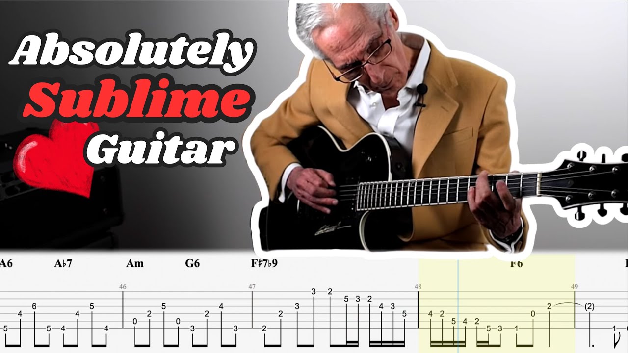 Beautiful Melodic Playing On A BEAUTIFUL Benedetto Guitar - Pat Martino