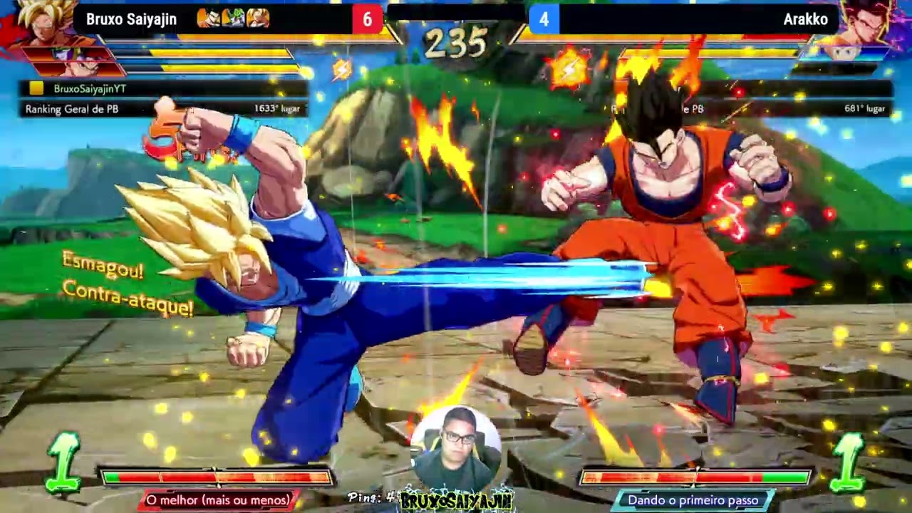 DBFZ - [ FT10 ] Bruxo Saiyajin VS Arakko - 60min de briga sem perder a amizade ( PARTE 2 - 2 )