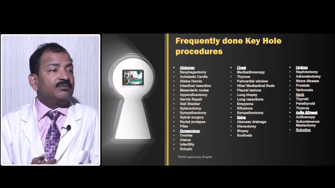 Introduction of Minimal Access Surgery lecture by Dr R K Mishra