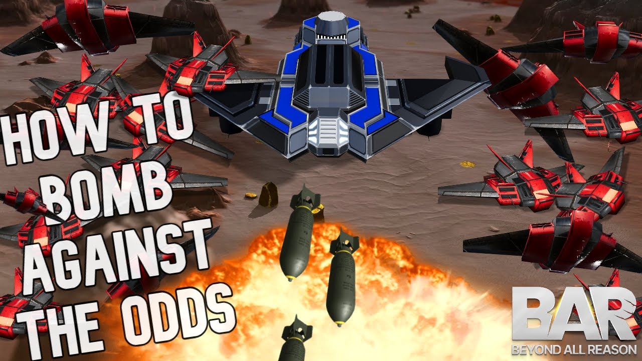 How to bomb even when outnumbered in Beyond all Reason RTS