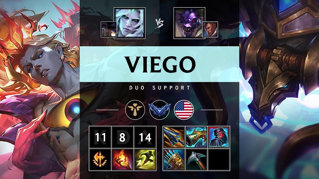 Viego Support vs Alistar - NA Diamond Patch 25.13