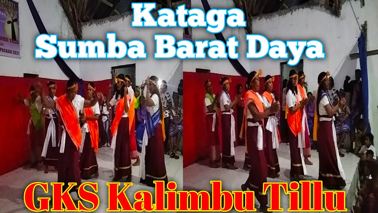 Kataga Sumba Barat Daya di GKS Kalimbu Tillu 🙏🙏