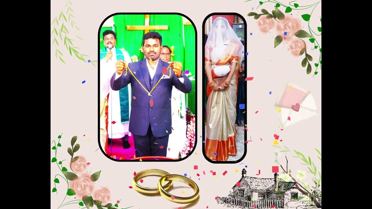Vijaya Raju& Priscilla Wedding Album Photo Book