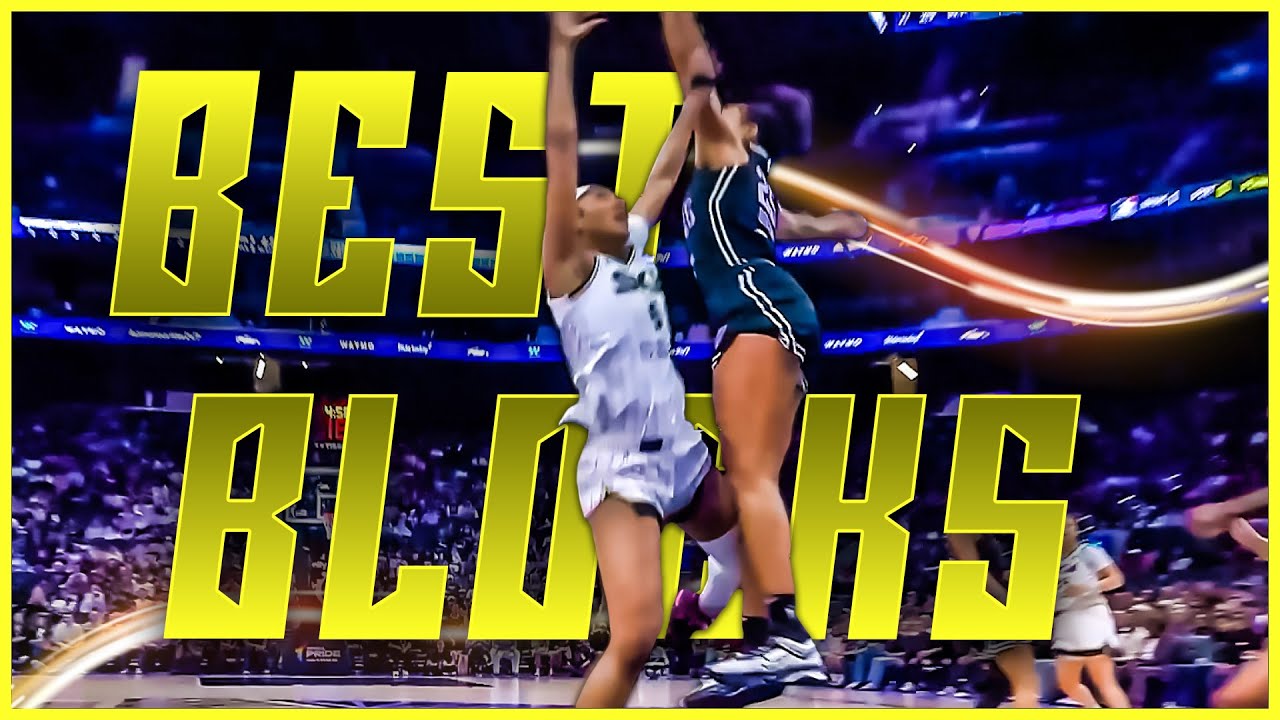 WNBA Best Blocks Of 2025 Season - WNBA Highlights Of Defensive Plays