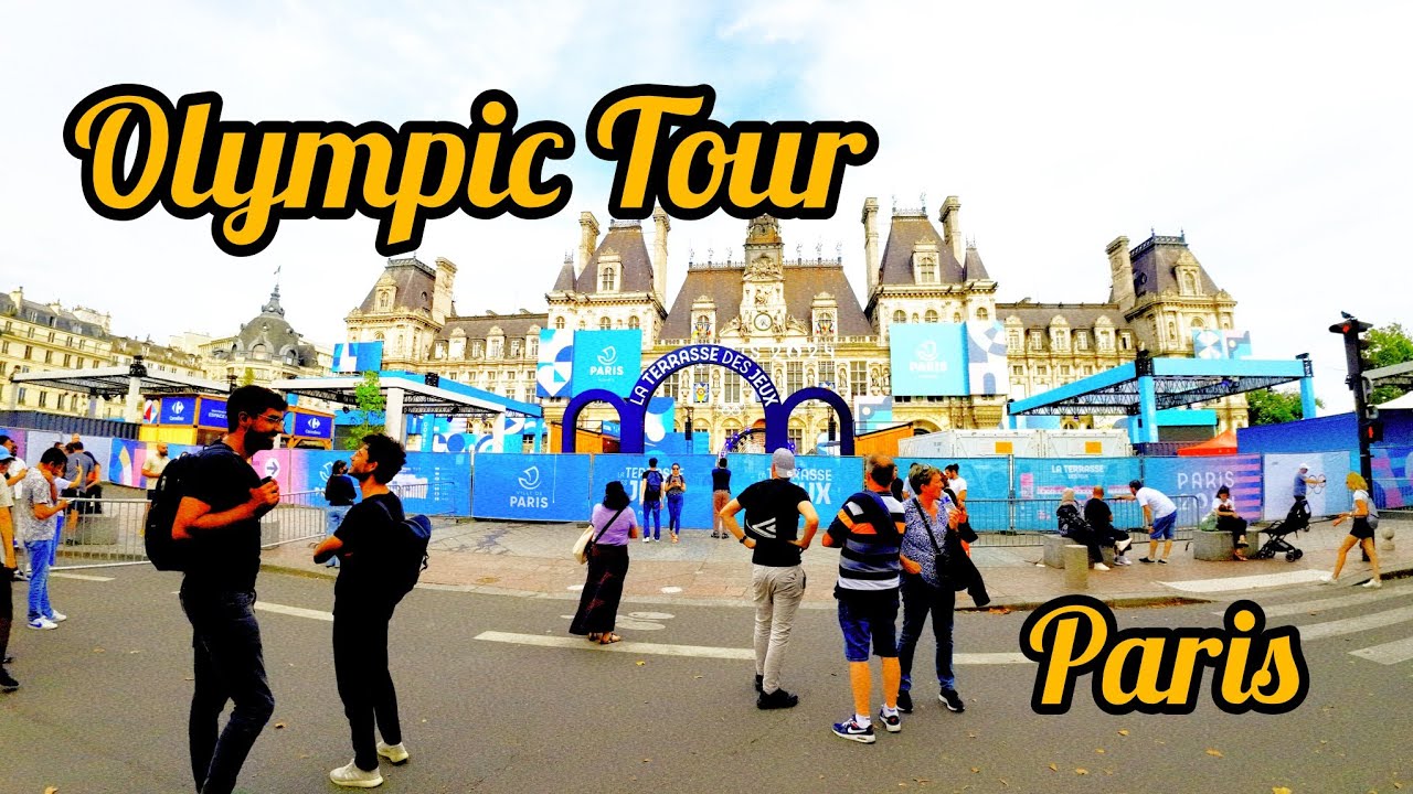 Paris France 🗼 Olympic First Day Walk July 26, 2024