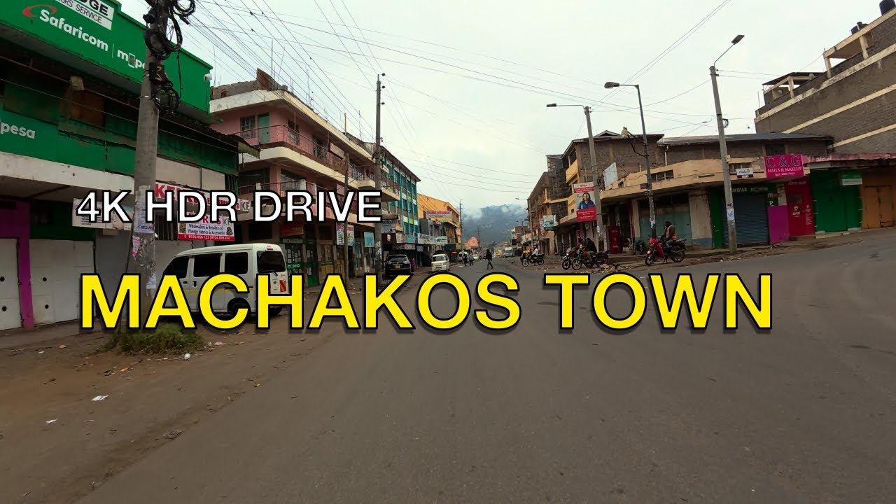Machakos Town Drive: Exploring the Green City's Roads & Sights!