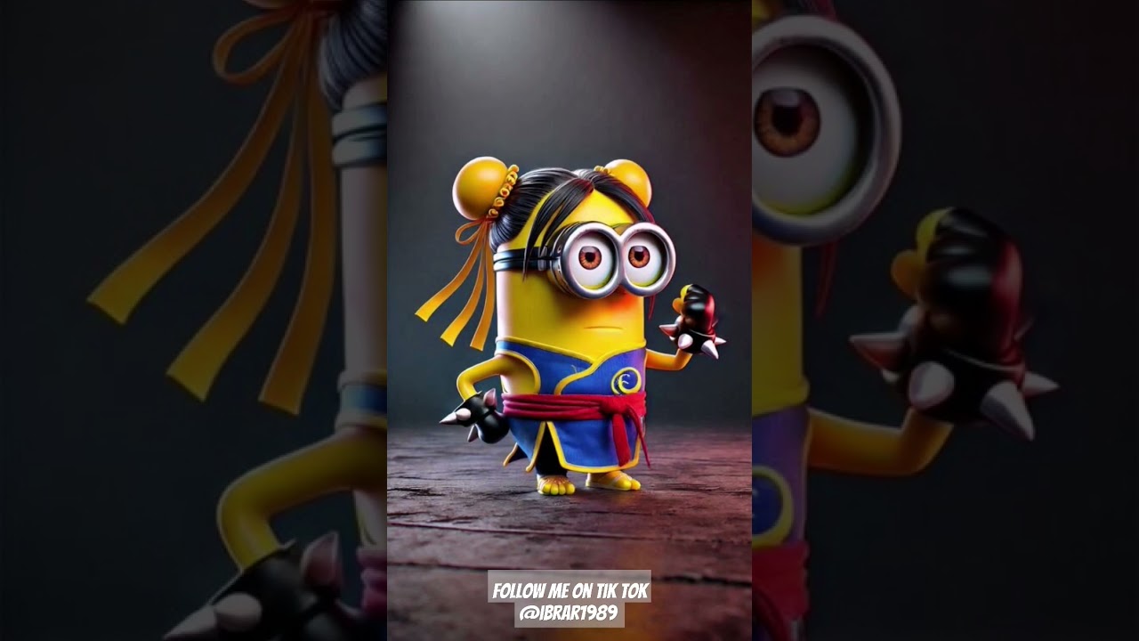 Minions - street fighter #aiart #movie #midjourney #wallpaper #ai #movie #stitch #trends #fyp