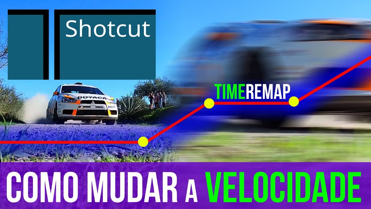 COMO MUDAR a VELOCIDADE no SHOTCUT | TimeREMAP | SpeedRamp | Maisvideomundo #92