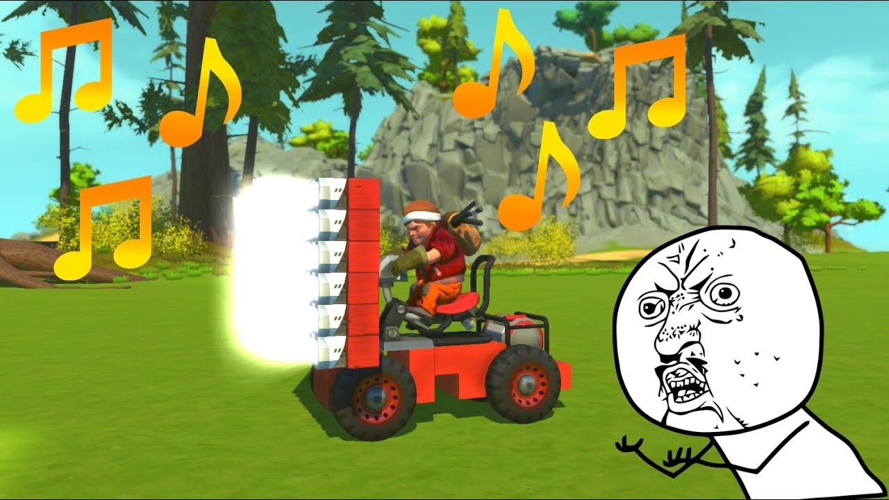 Legfurcsább járművek | Scrap Mechanic