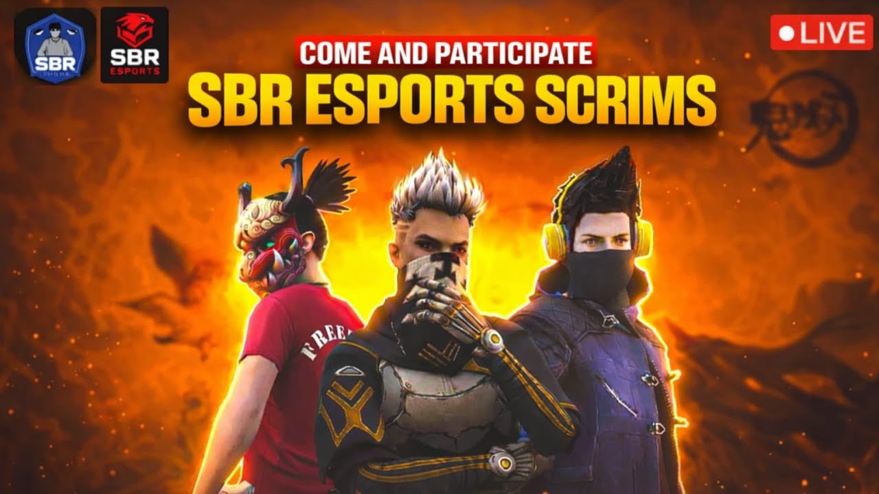 🛑Live Free Fire Esports  - SBR ESPORTS🏆Facecam SBR YT ☠️ #freefirelive #freefireesports