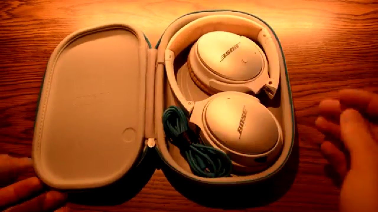 Bose QC 25 Headphone Case Mod -  FIT THE CABLE INSIDE!