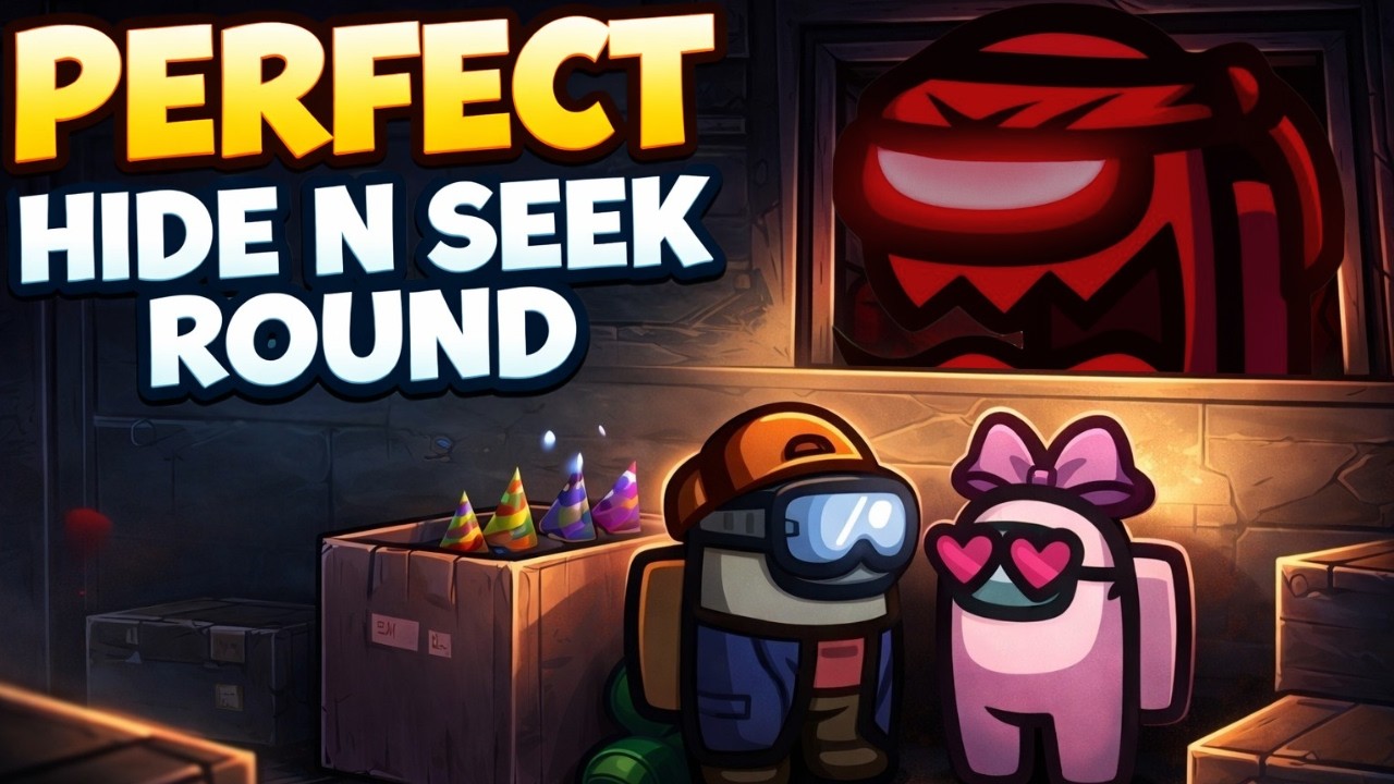 Among Us Hide N Seek – Red Ninja Caught Everyone! (No Commentary)