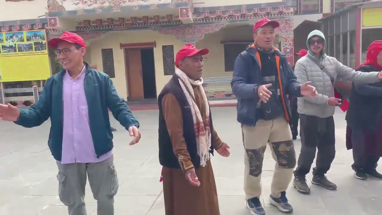   Zanskar People Sing To Song Local Song # Zanskar Song 
